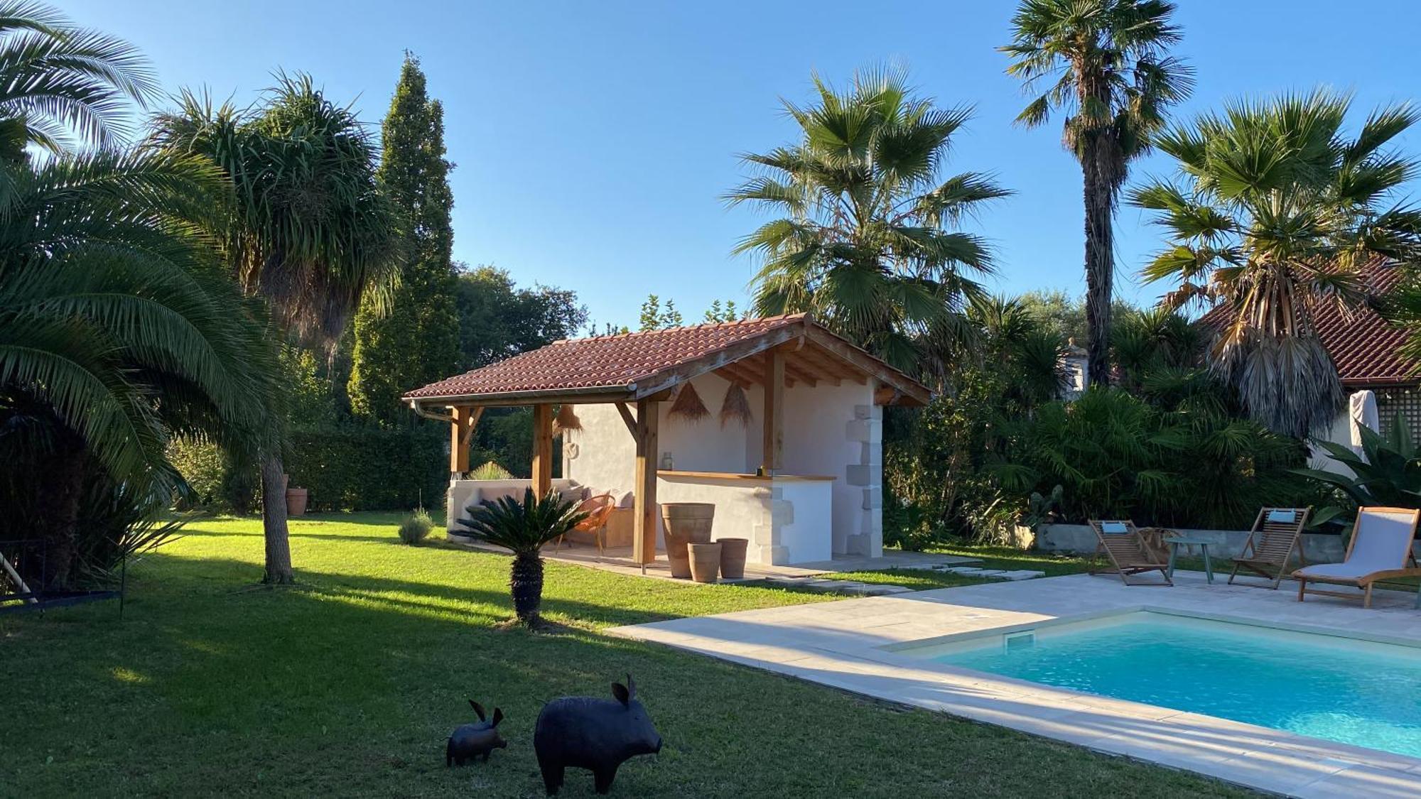 La Bastide De Guiche Entre Ocean Et Montagnes Lägenhet Exteriör bild