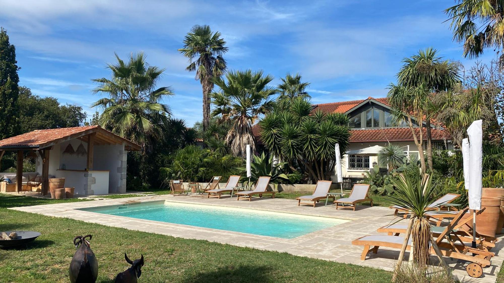 La Bastide De Guiche Entre Ocean Et Montagnes Lägenhet Exteriör bild